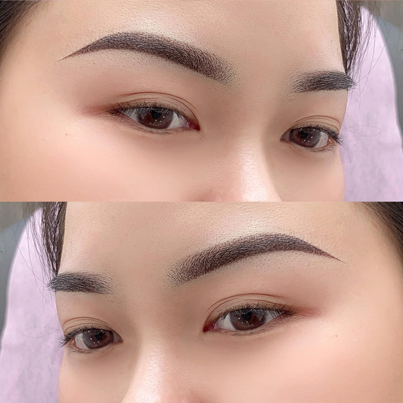 Nano Hair-strokes Brows & Ombré Combo