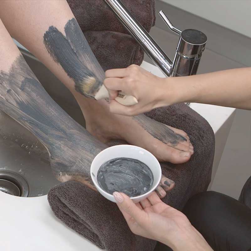 Charcoal Detox Pedicure